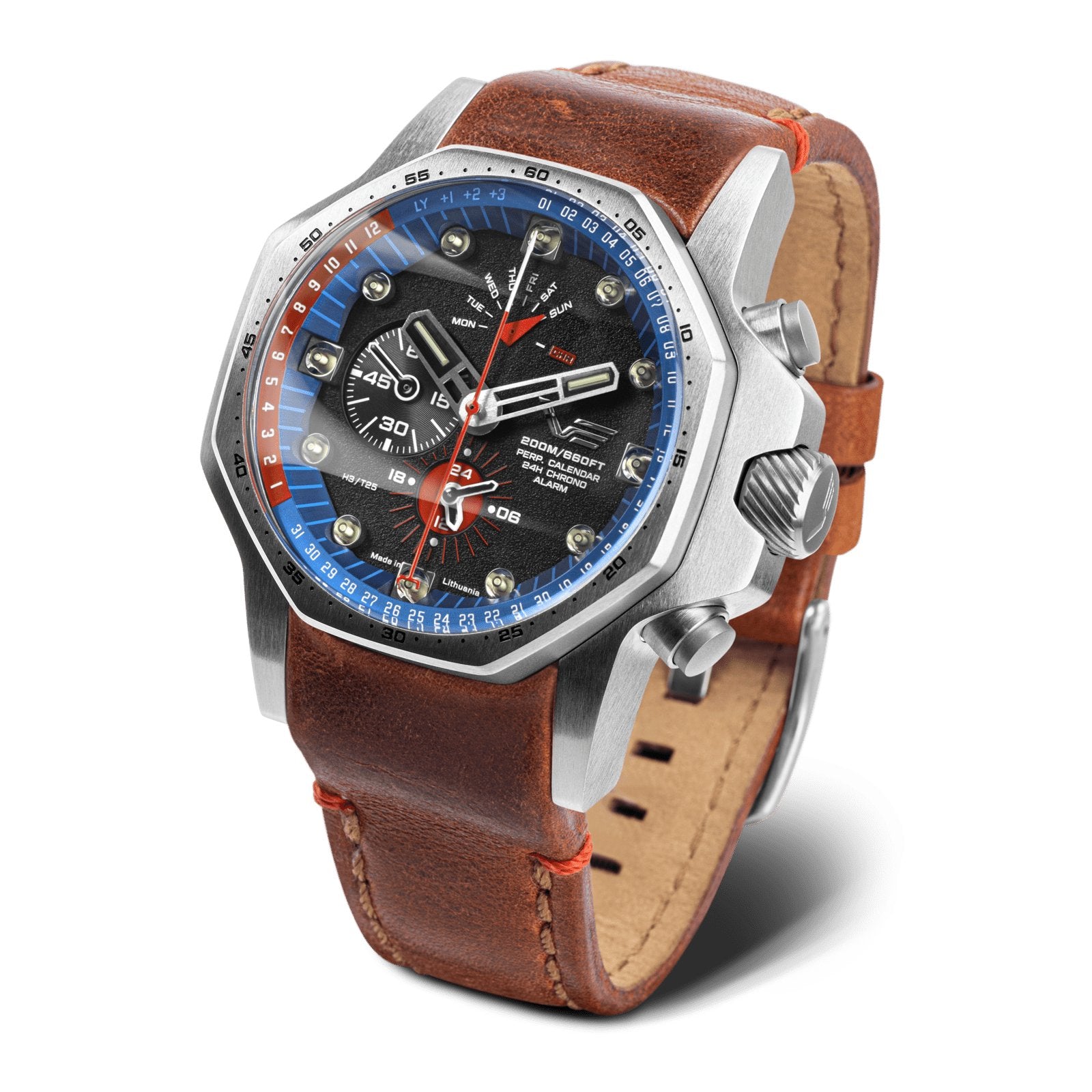 Vostok Europe Atomic Age Oppenheimer Chrono Black | Watches.com