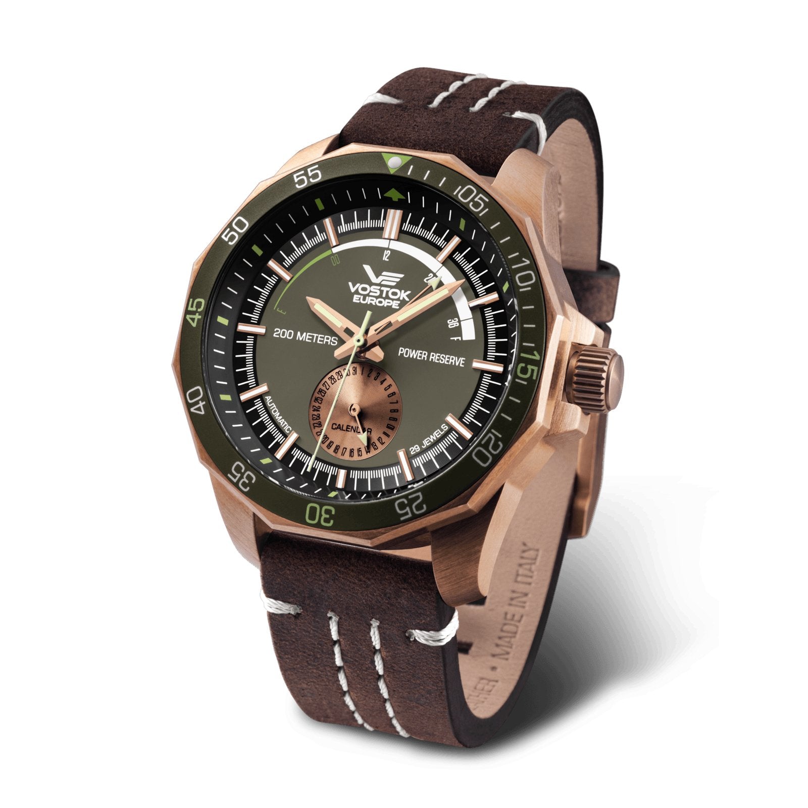 Vostok Europe N1 Rocket Automatic Green – Watches.com