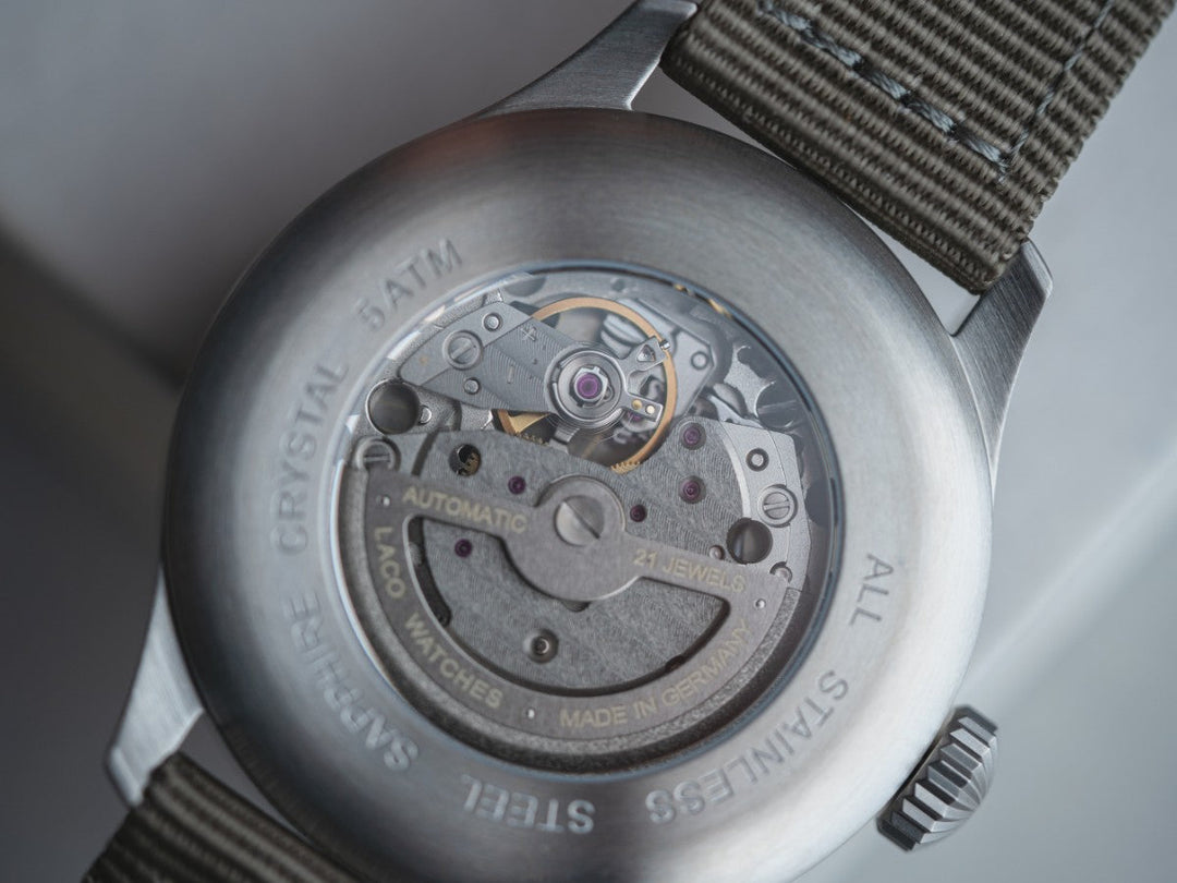 Laco Aachen Blaue Stunde 42mm Nylon Blue – Watches.com