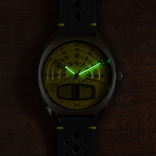 Xeric Halograph III Automatic Caution Yellow | Xeric.com – Watches.com