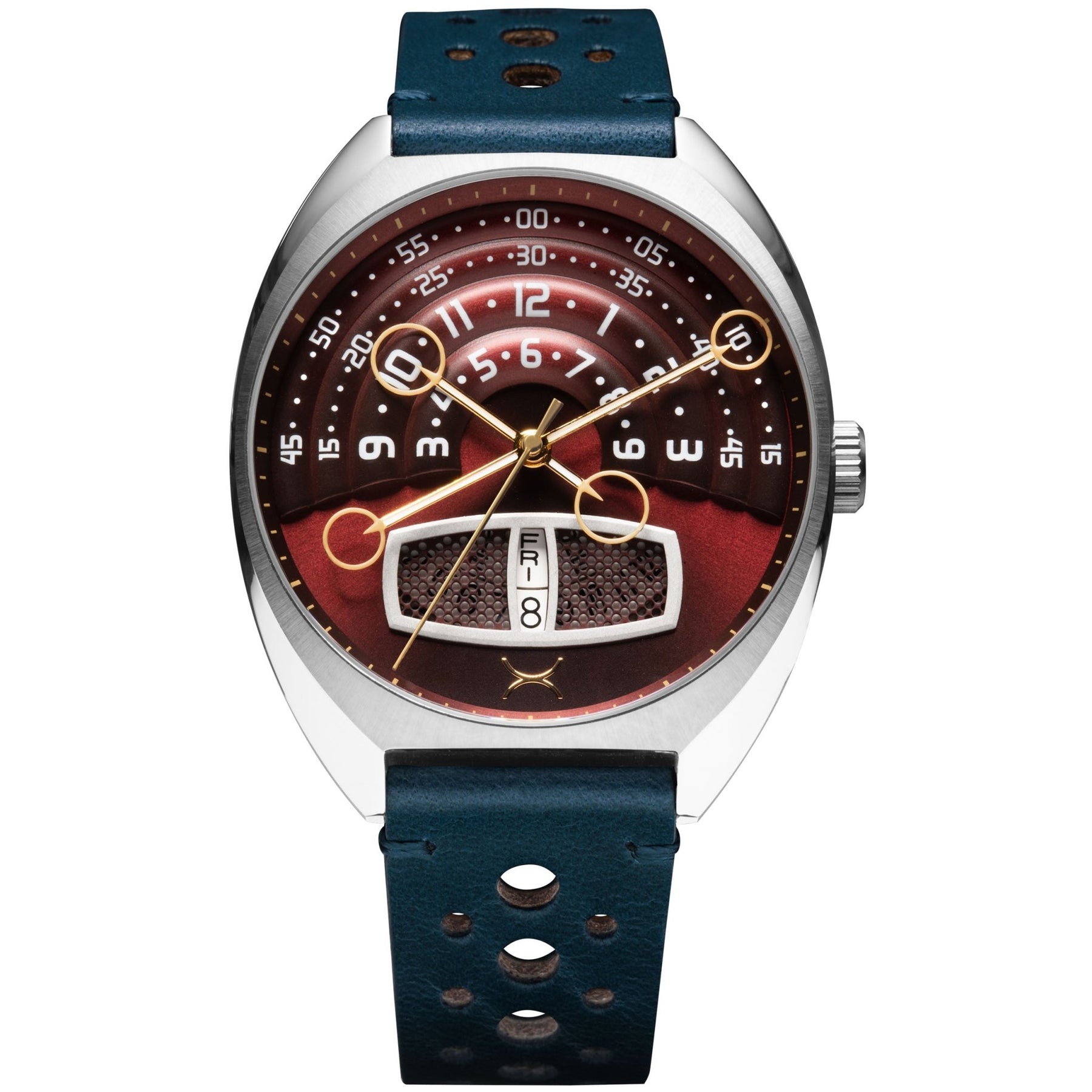 Xeric Halograph III Automatic Oxblood Blue | Xeric.com – Watches.com
