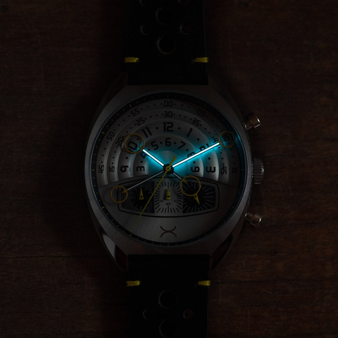 Xeric Halograph III Chrono Steel Black | Xeric.com – Watches.com