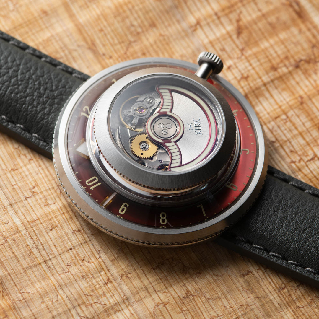 Xeric Invertor Automatic Oxblood Gray Limited Edition | Watches.com