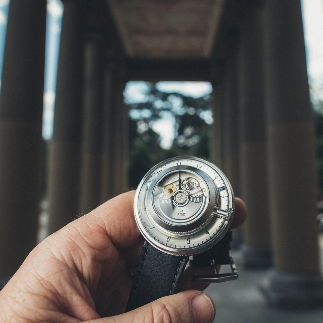 Xeric Invertor Automatic Silver Black Limited Edition | Watches.com