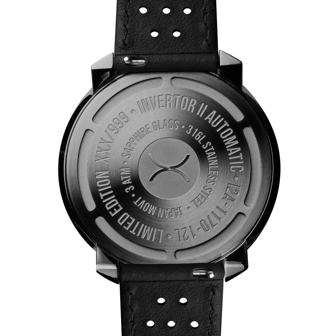 Xeric Invertor II Automatic Gunmetal Orange | Watches.com