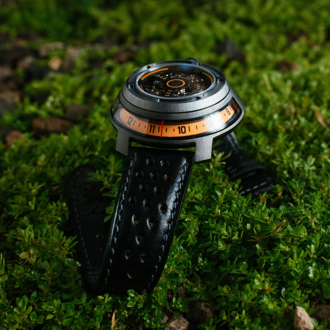 Xeric Invertor II Automatic Gunmetal Orange | Watches.com