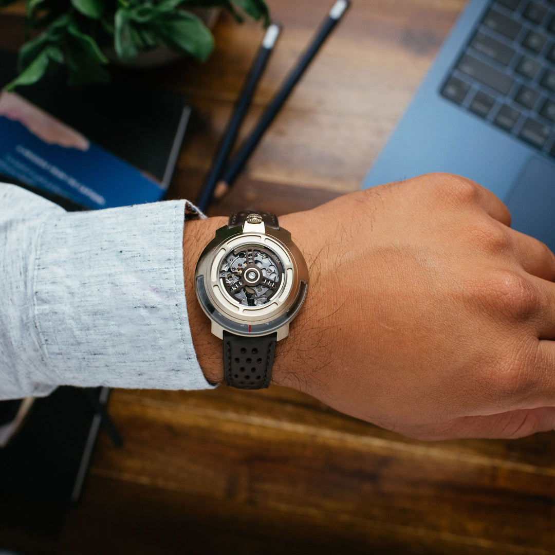 Xeric Invertor II Automatic Khaki Coffee | Watches.com