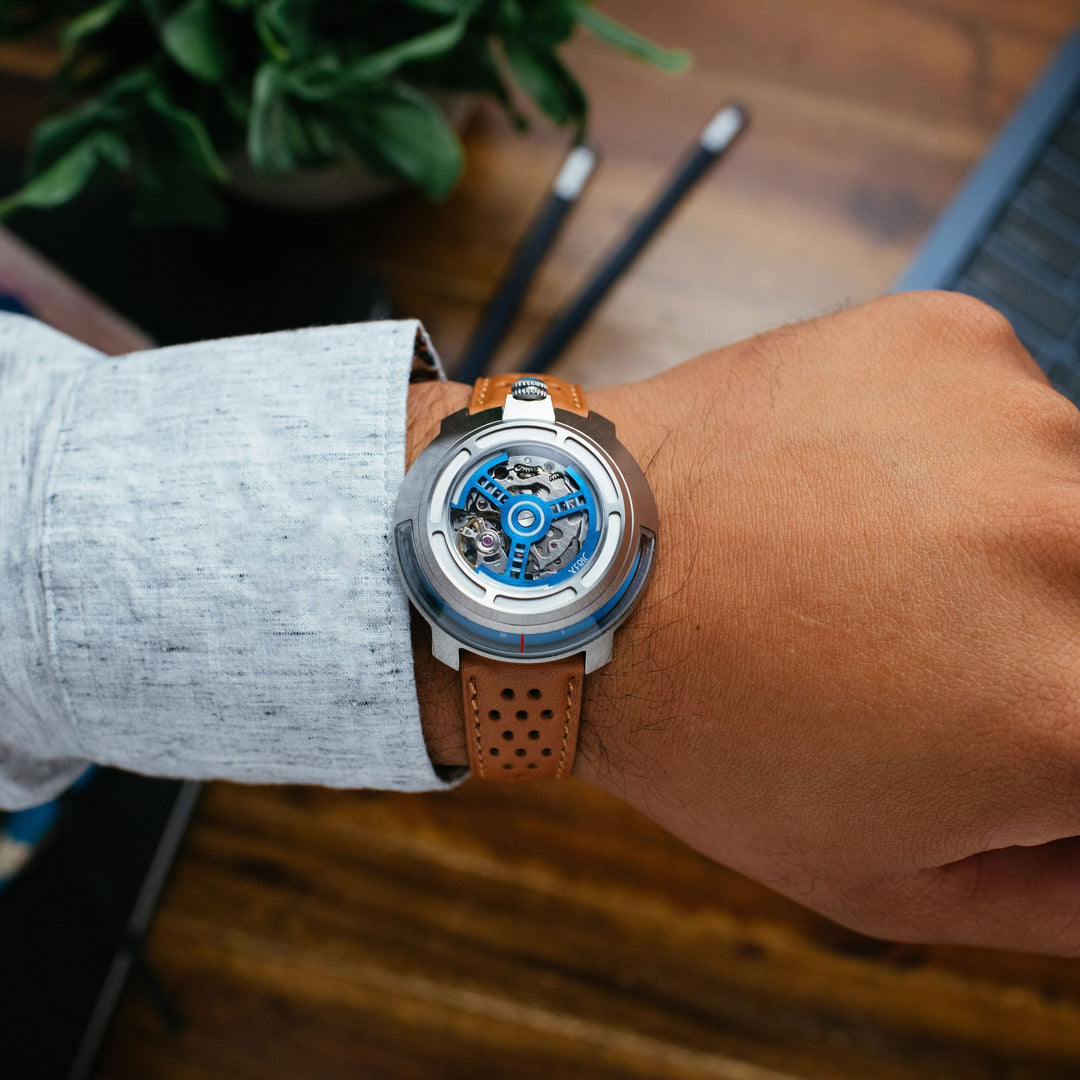 Xeric Invertor II Automatic Tan Blue | Watches.com