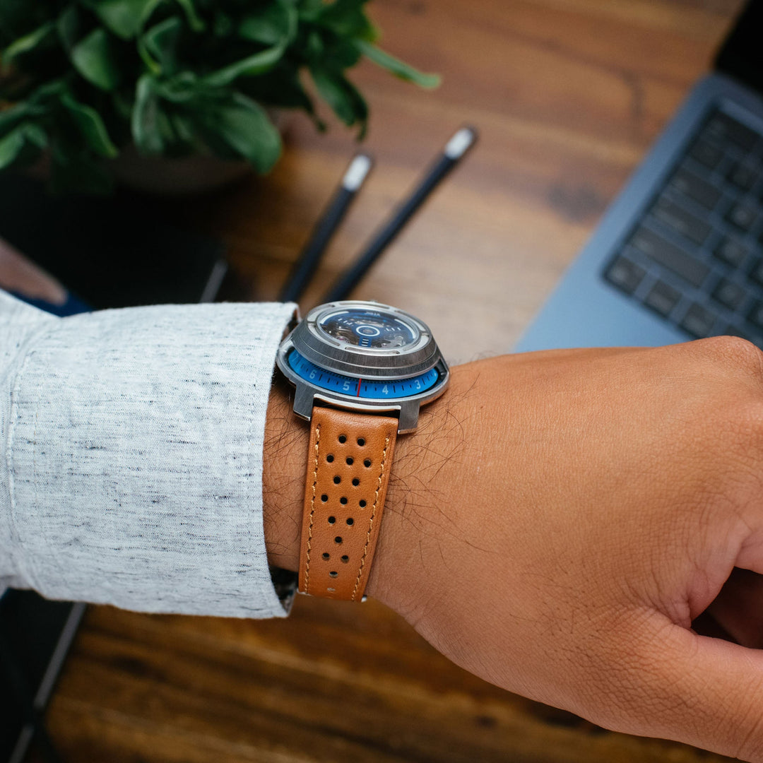 Xeric Invertor II Automatic Tan Blue | Watches.com