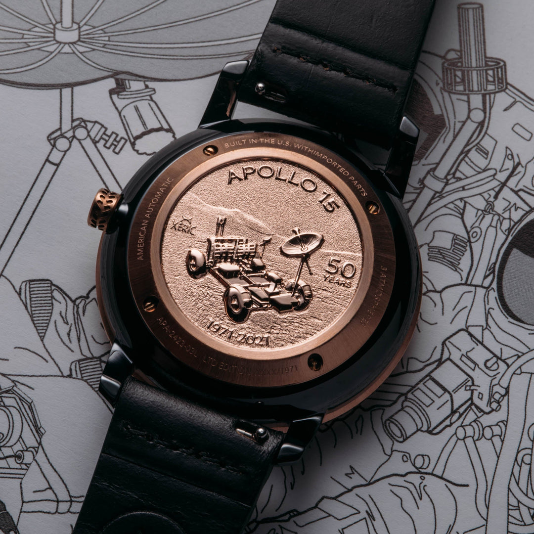 ボルボ　計基盤 Xeric NASA Apollo 15 American Automatic Lunar Module | Watches.com