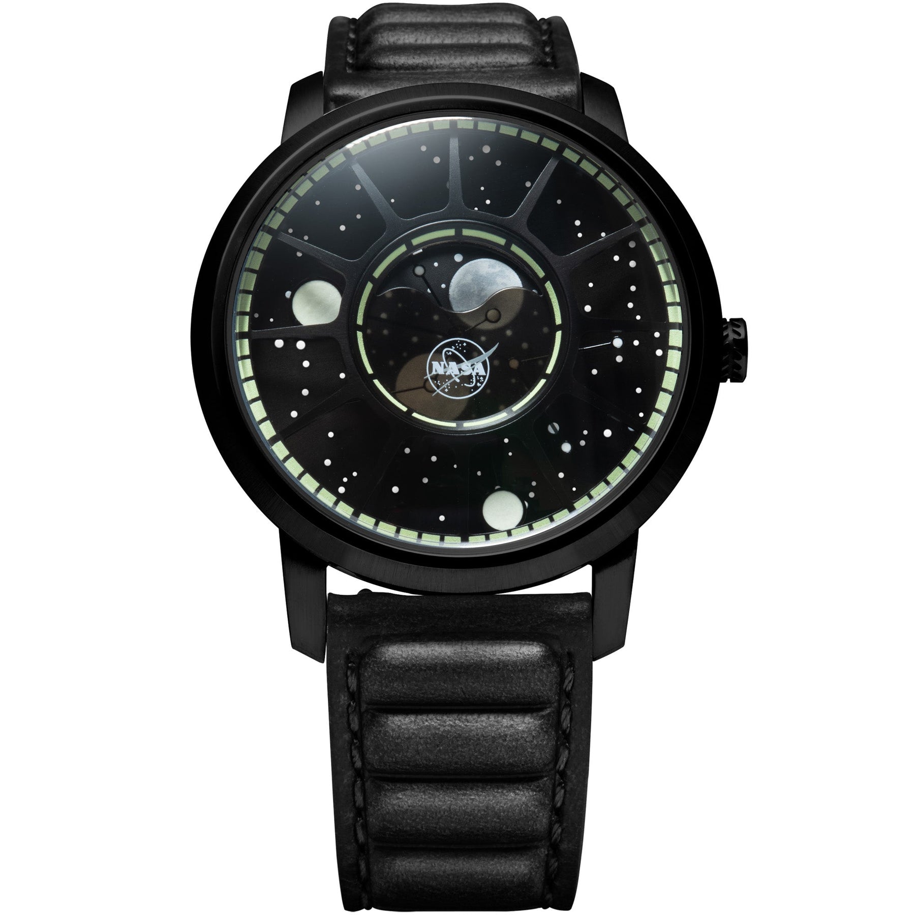 Xeric NASA Apollo 15 American Moonphase Black Hole | Watches.com