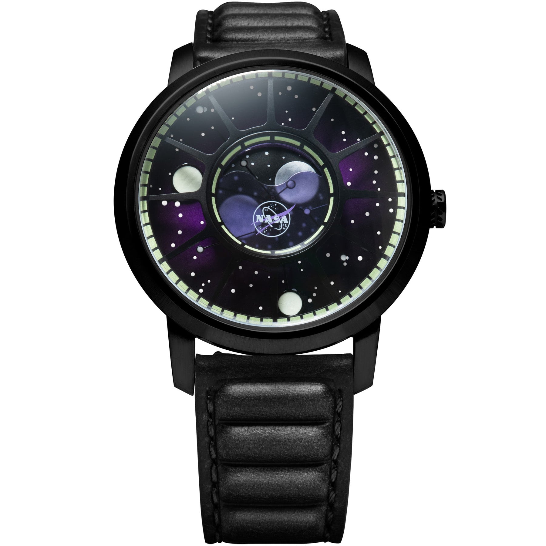 Xeric NASA Apollo 15 American Moonphase Deep Space Purple