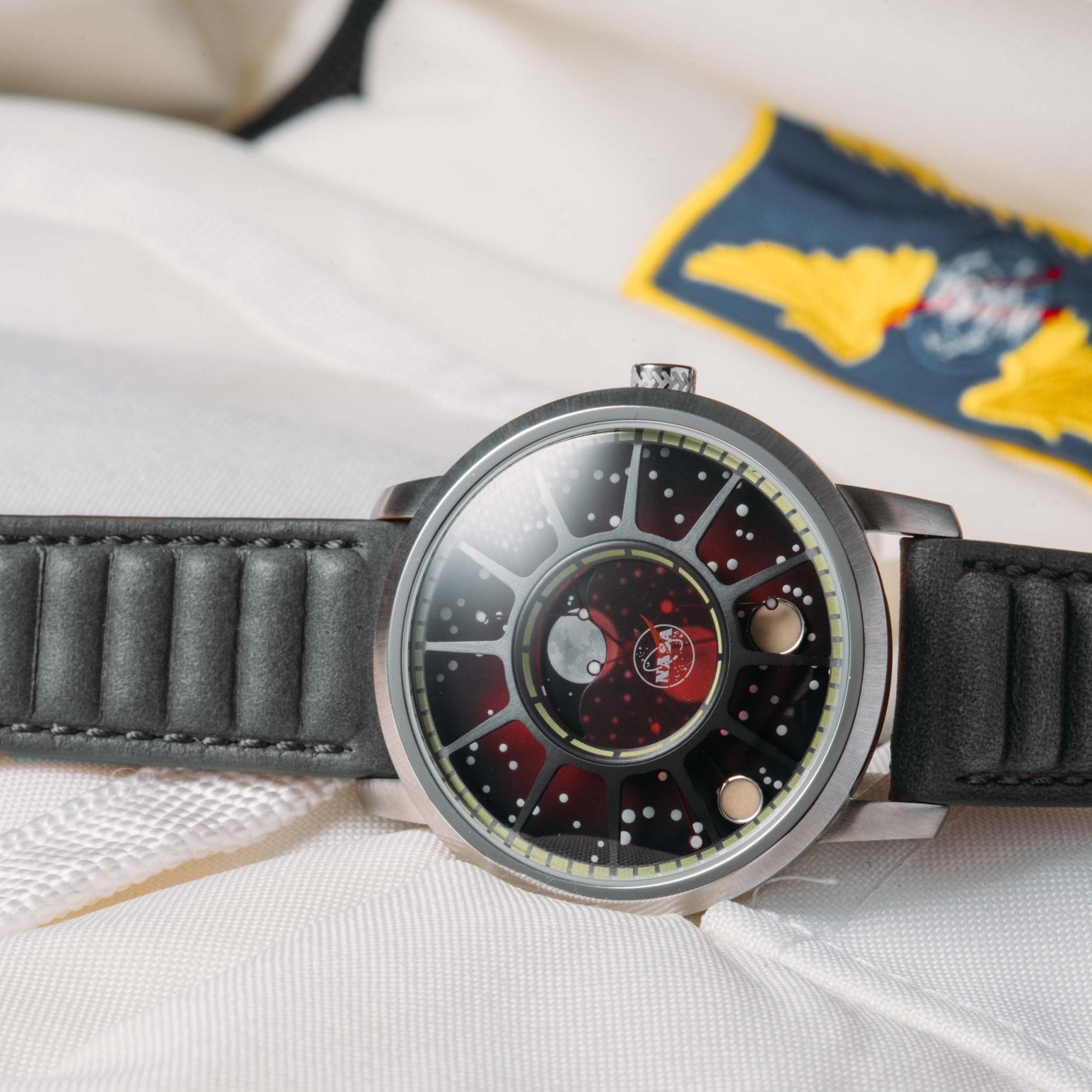 Xeric NASA Apollo 15 American Moonphase Red Dwarf | Watches.com