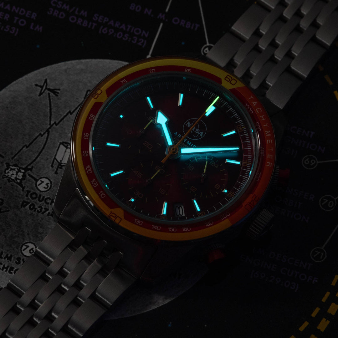 Xeric NASA Artemis Chrono Afterburn Limited Edition | Watches.com