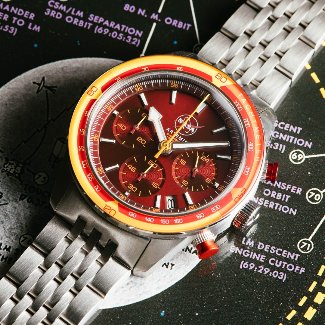 Xeric NASA Artemis Chrono Afterburn Limited Edition | Watches.com
