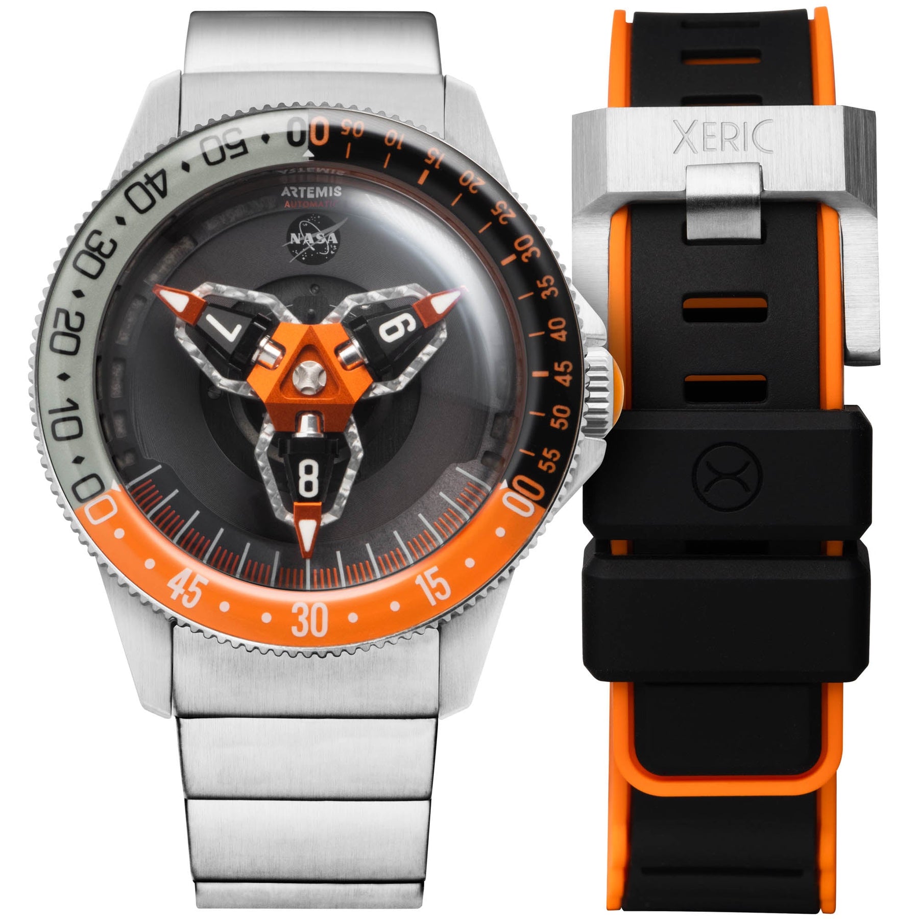 Xeric NASA Artemis Tumbler Automatic Afterburn | Watches.com