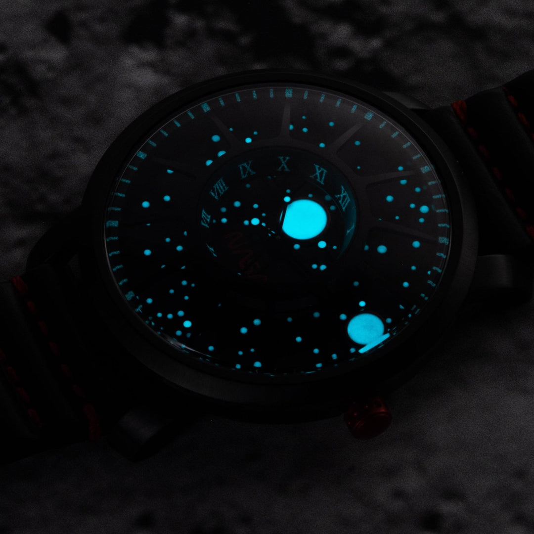 OCCULTUS ブラックメタル　BLACKL Xeric NASA Trappist-1 Sapphire Black Hole | Watches.com