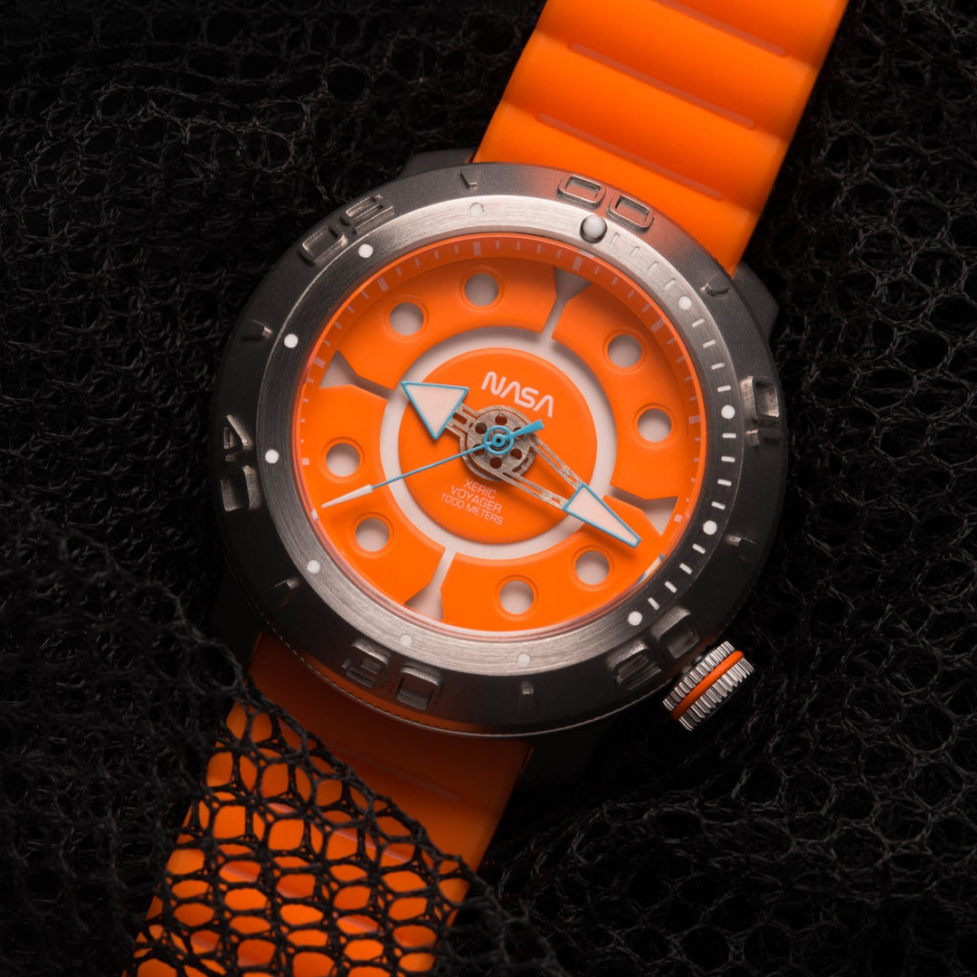 Xeric NASA Voyager Automatic 1000m Diver Titan | Watches.com