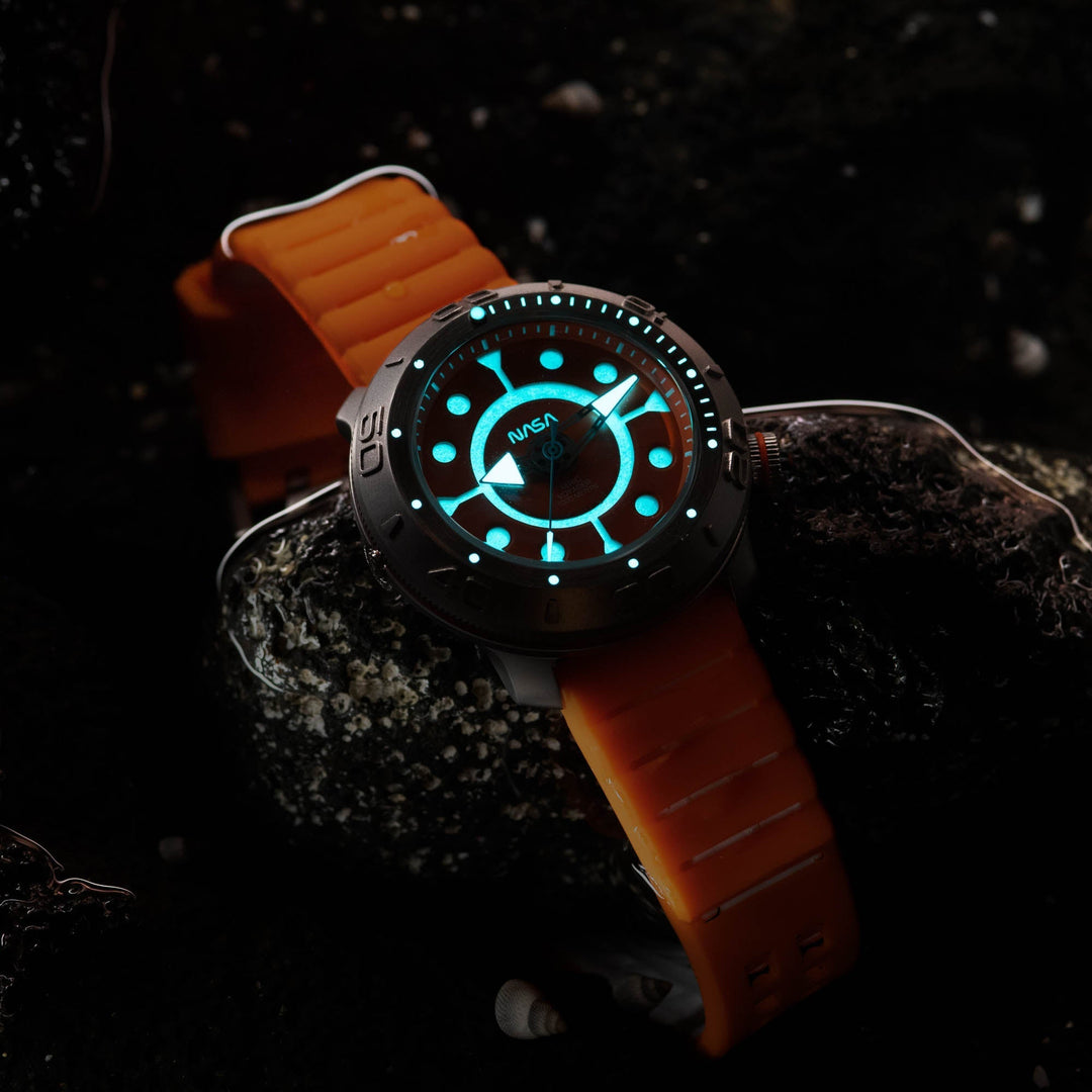 Xeric NASA Voyager Automatic 1000m Diver Titan | Watches.com