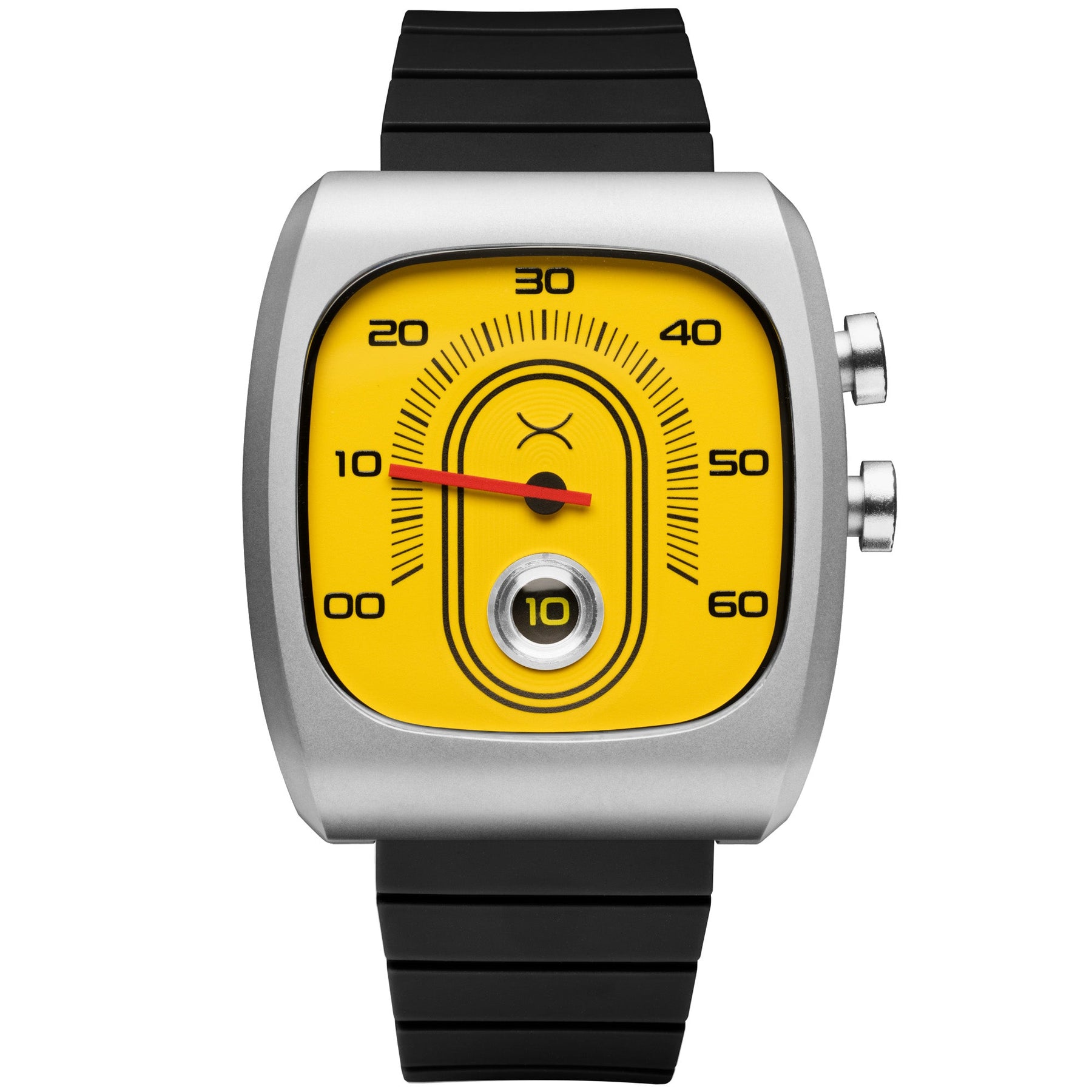 Xeric Retroscope Jump Hour Caution Yellow | Watches.com