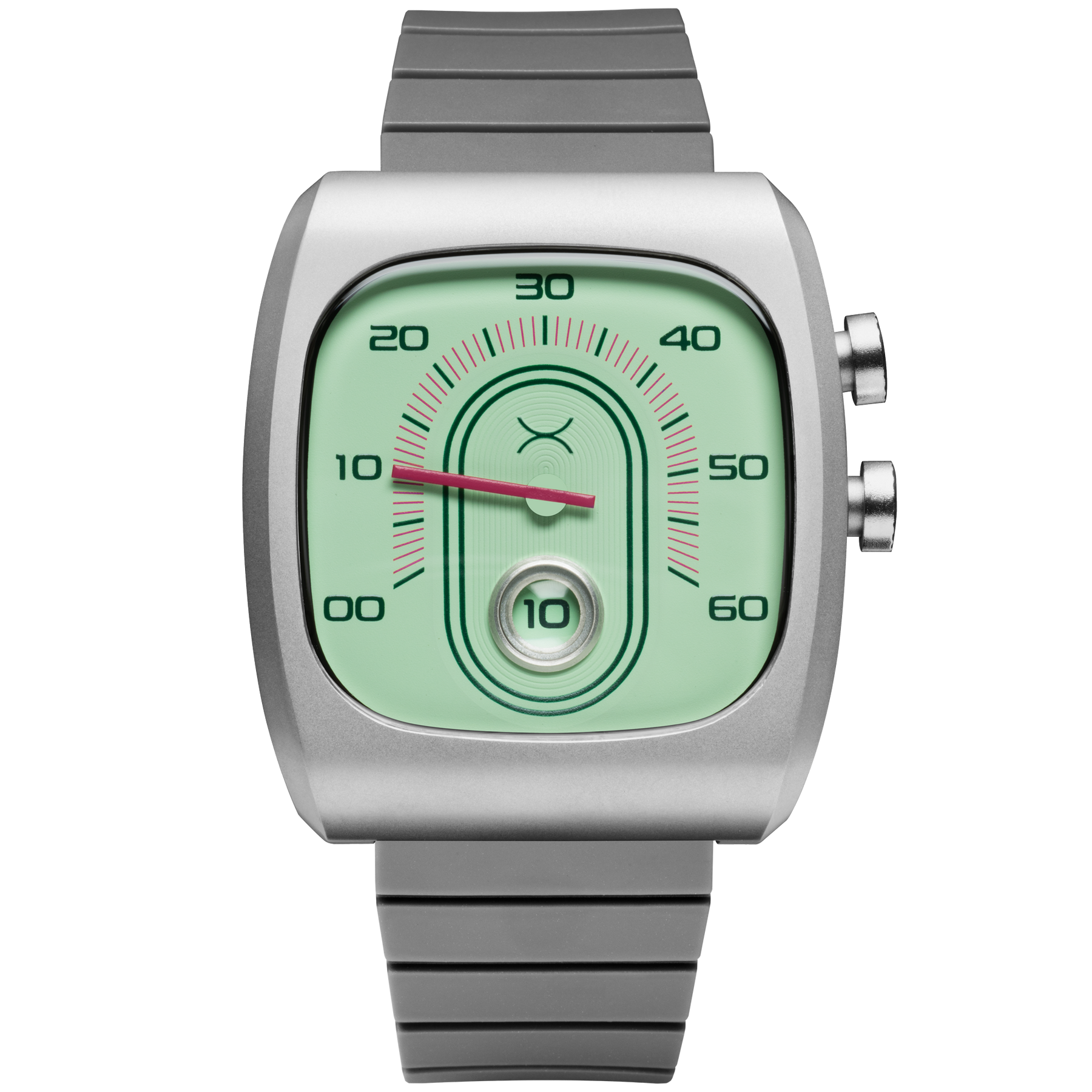 【Ricco】 Xeric Retroscope Jump Hour Mint Ruby | Watches.com