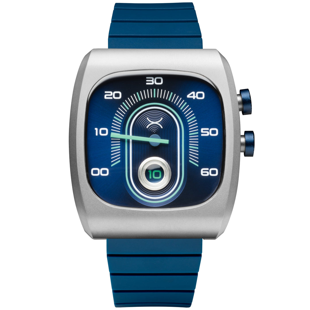Retroscope Jump Hour Navy | Xeric.com – Watches.com