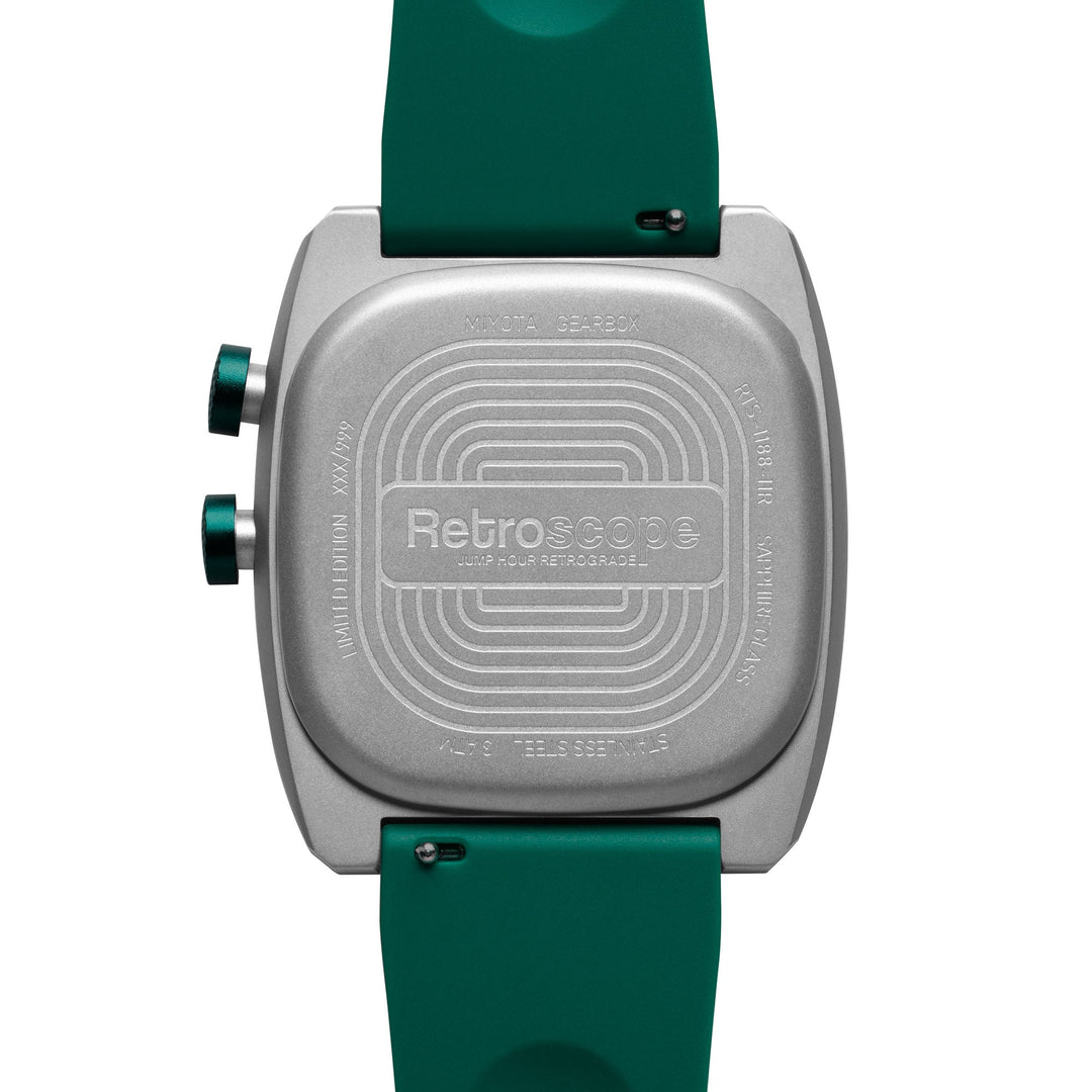 Xeric Retroscope Jump Hour Racing Green | Watches.com