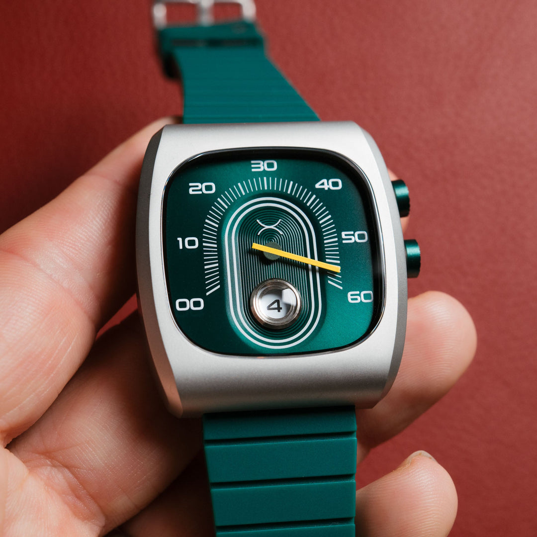 Xeric Retroscope Jump Hour Racing Green | Watches.com