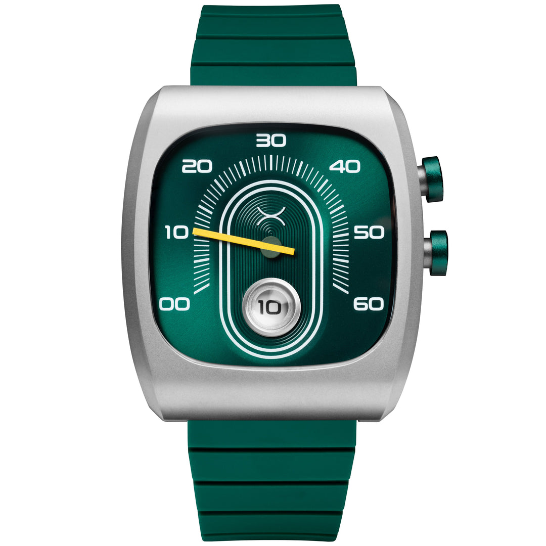 Xeric Retroscope Jump Hour Racing Green | Watches.com
