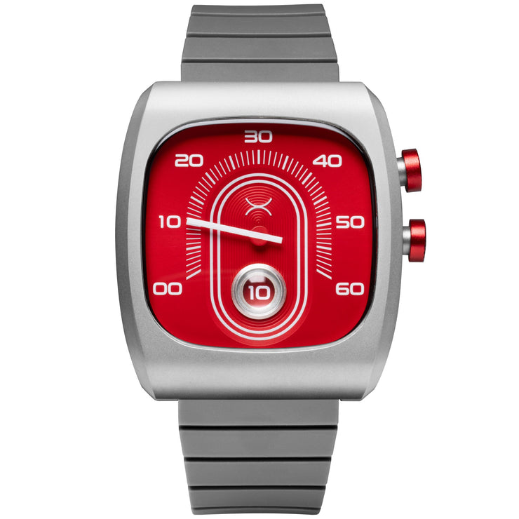 Retroscope Jump Hour Red | Xeric.com – Watches.com
