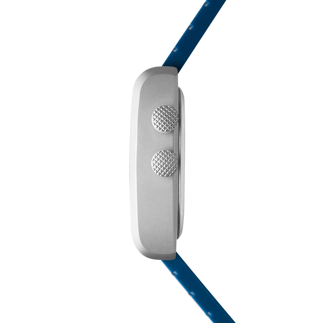 Retroscope Jump Hour Silver Blue | Xeric.com – Watches.com