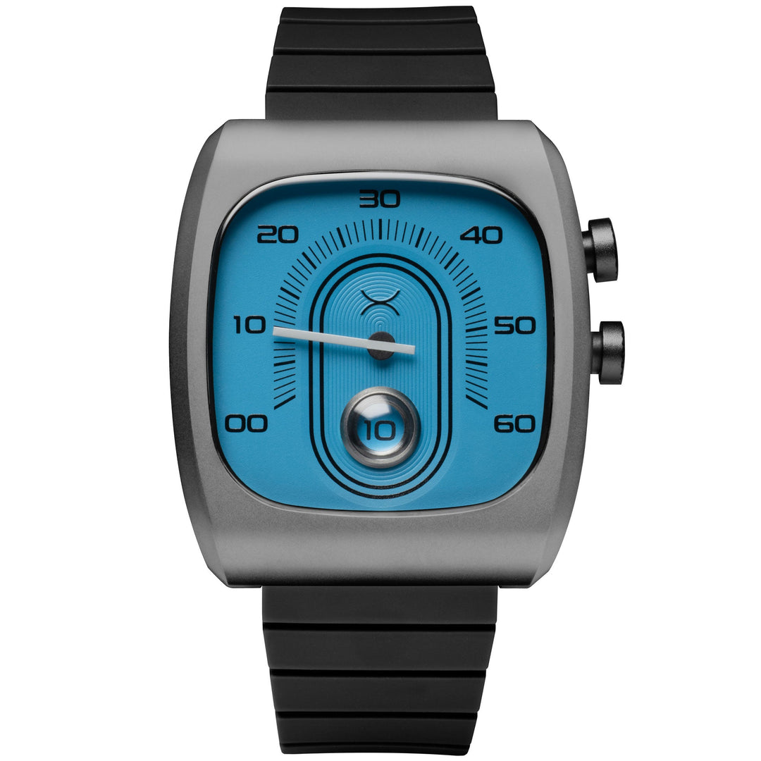 Retroscope Jump Hour Slate Blue | Xeric.com – Watches.com