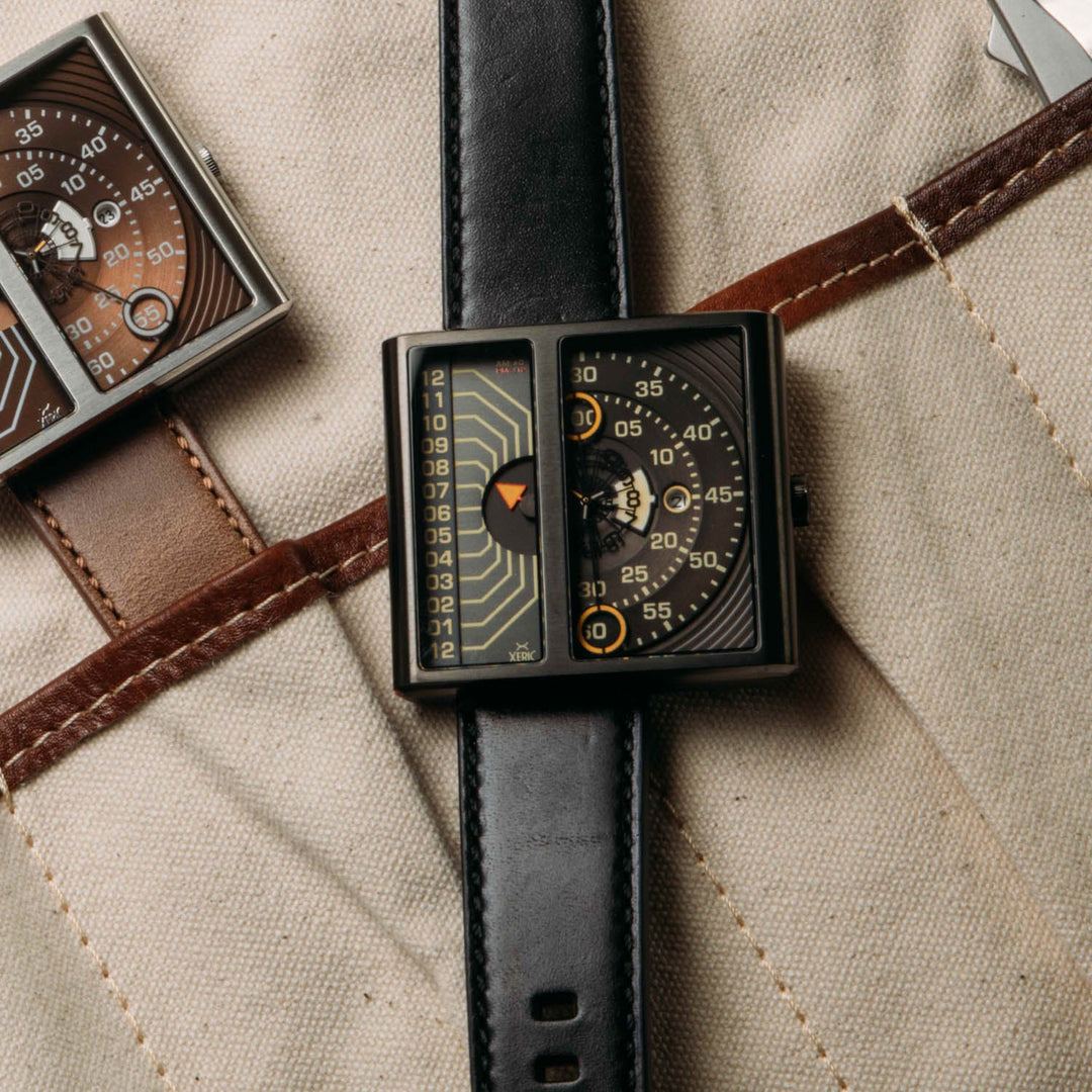 Xeric Soloscope II Automatic Gunmetal Orange |