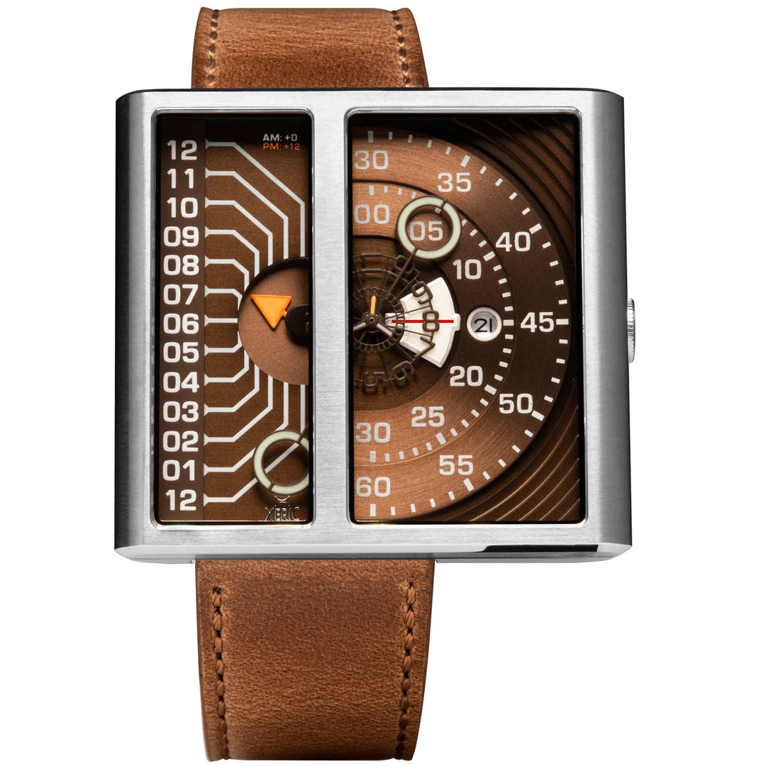 Xeric Soloscope II Automatic Root Beer | Watches.com