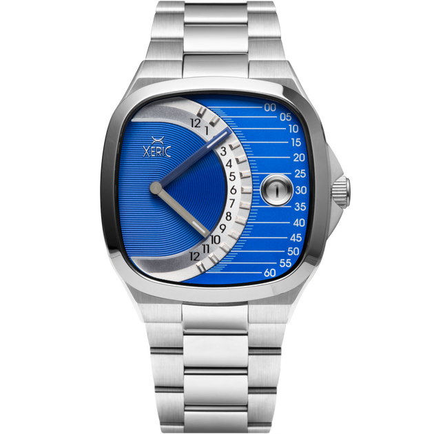 Timeline Retrograde Automatic Blue | Xeric.com – Watches.com