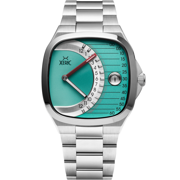 Timeline Retrograde Automatic Mint | Xeric.com – Watches.com