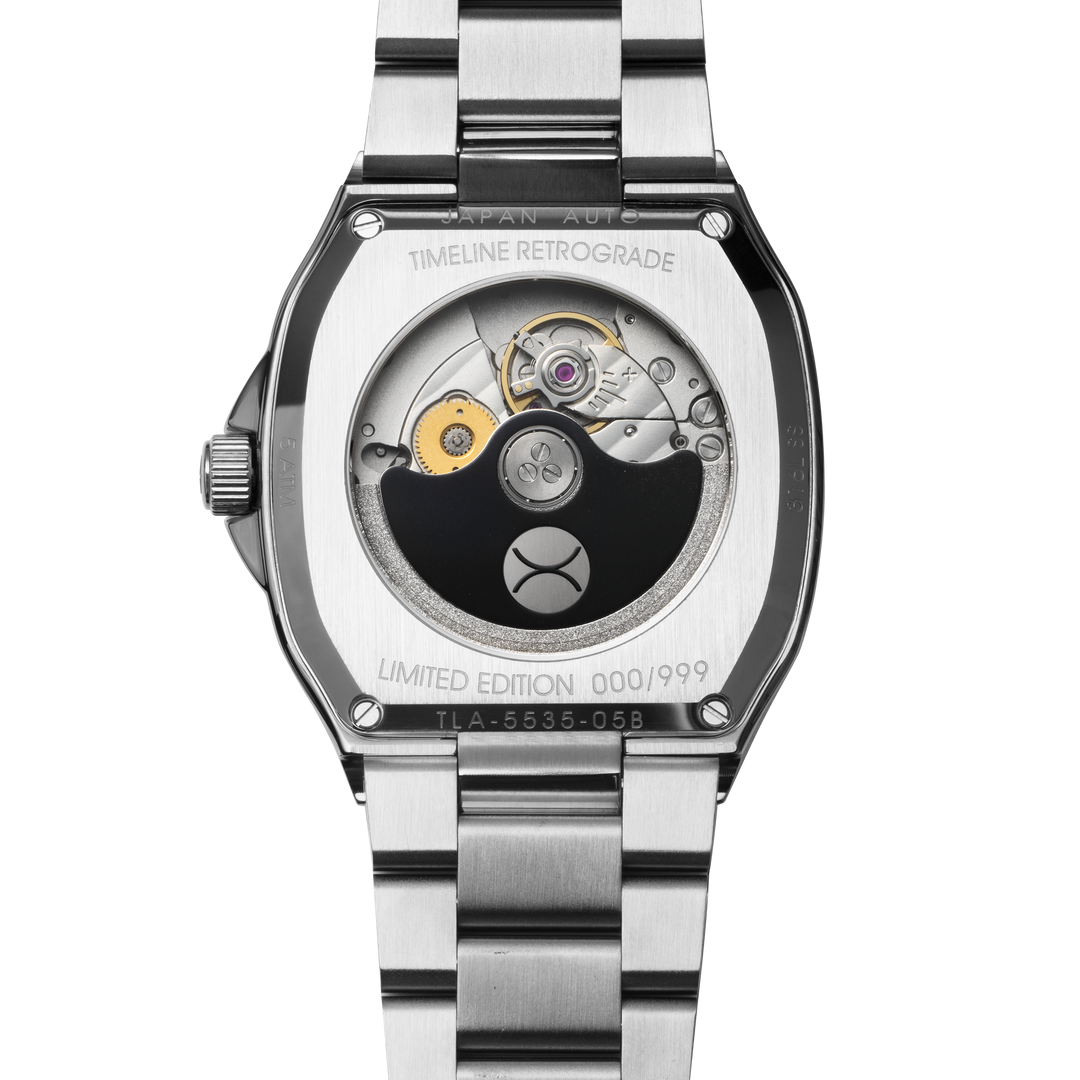 Timeline Retrograde Automatic Purple | Xeric.com – Watches.com