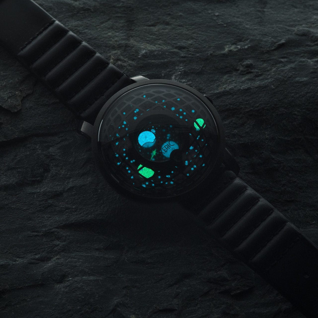 Xeric Trappist-1 American Moonphase Deep Purple | Watches.com