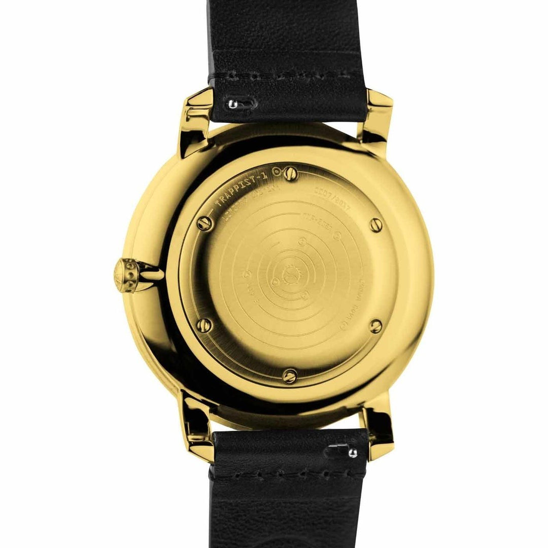 Xeric Trappist-1 American Moonphase Gold Black | Watches.com