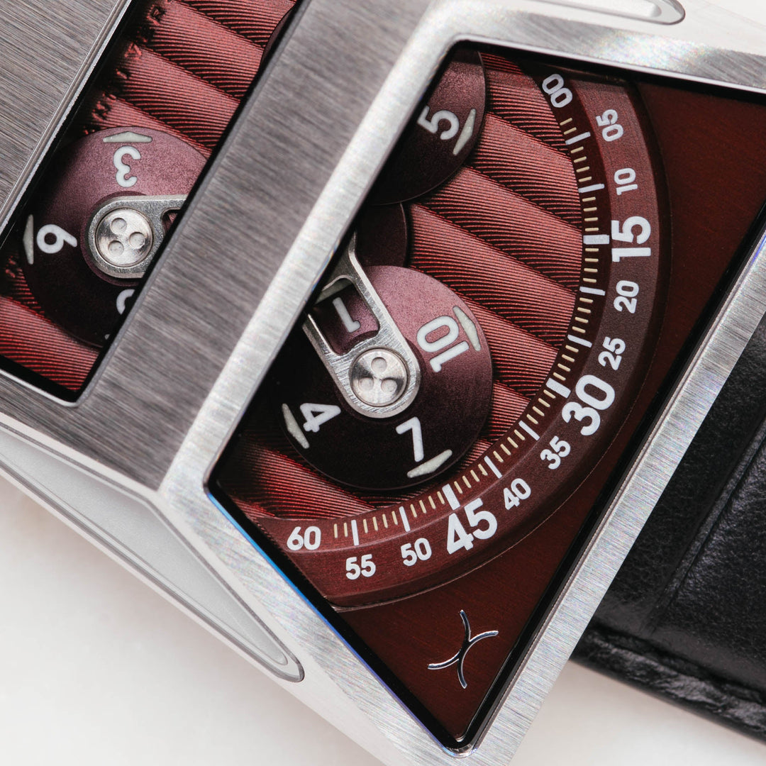 Xeric Vendetta X Automatic Black Oxblood | Watches.com