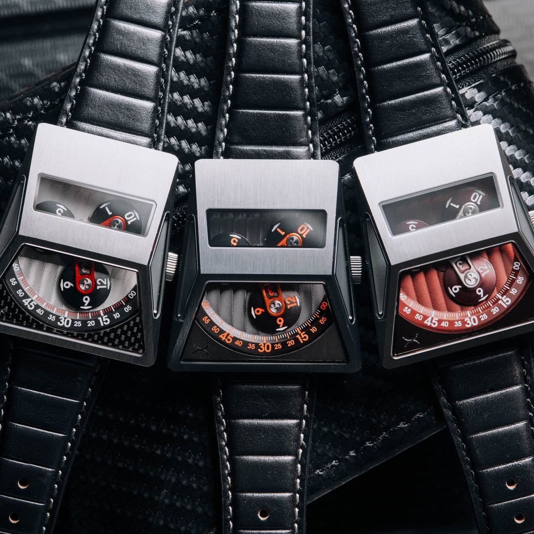 Xeric Vendetta X Automatic Gunmetal Orange | Watches.com