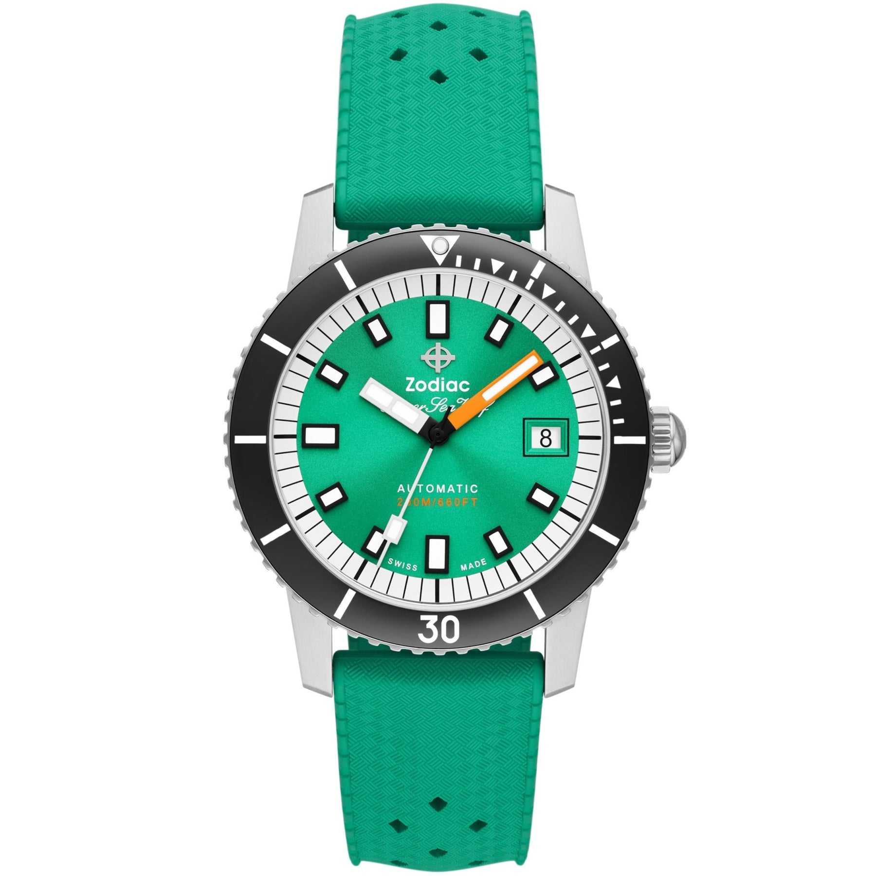 Zodiac ZO9305 Super Sea Wolf Automatic Seafoam | Watches.com