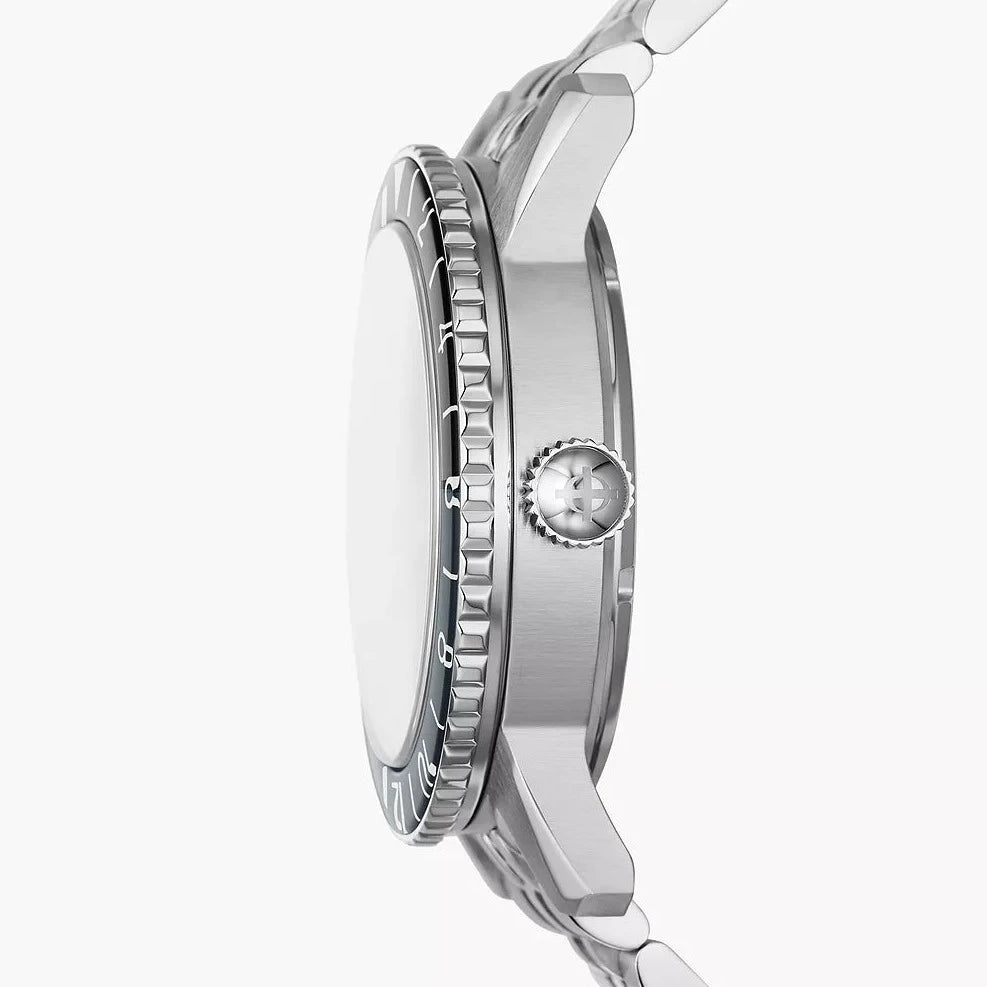 Zodiac ZO9415 Super Sea Wolf GMT Automatic Silver SS | Watches.com