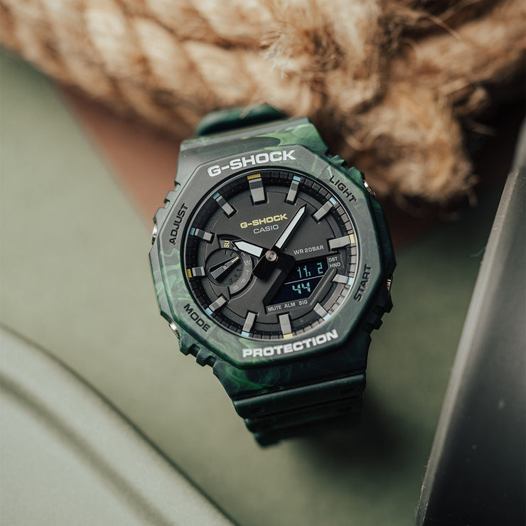 G-Shock GA2100 Mystic Forest Limited Edition Green