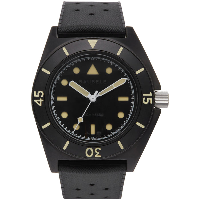 Bausele Sydney Diver Automatic Ref.34101 Black - Veteran Support angled shot picture