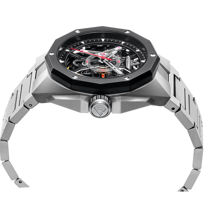 Astronic Apache Skeleton Automatic Black SS angled shot picture