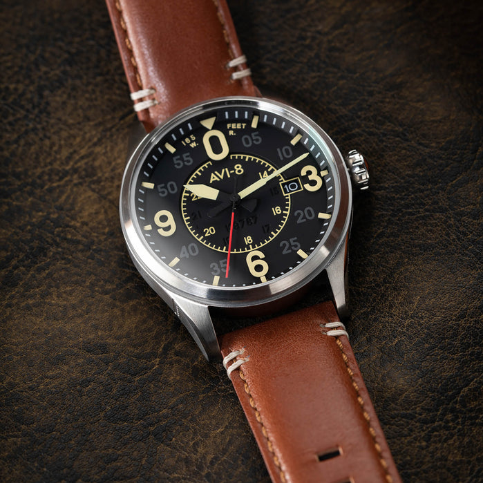 AVI-8 Spitfire Smith Automatic Woolston Black angled shot picture