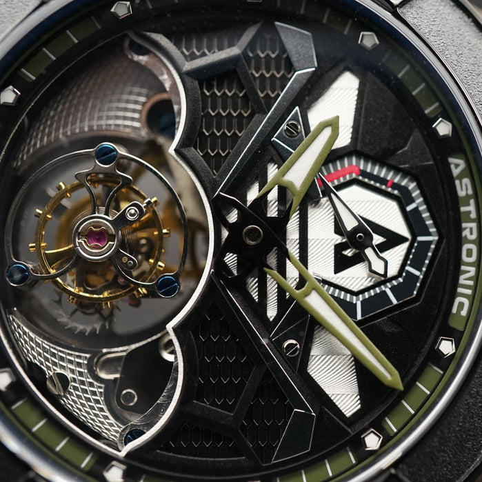 Astronic Nighthawk Tourbillon Camouflage angled shot picture
