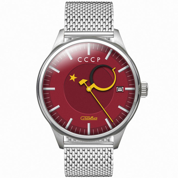 CCCP Heroes Kamzolkin Automatic Red angled shot picture