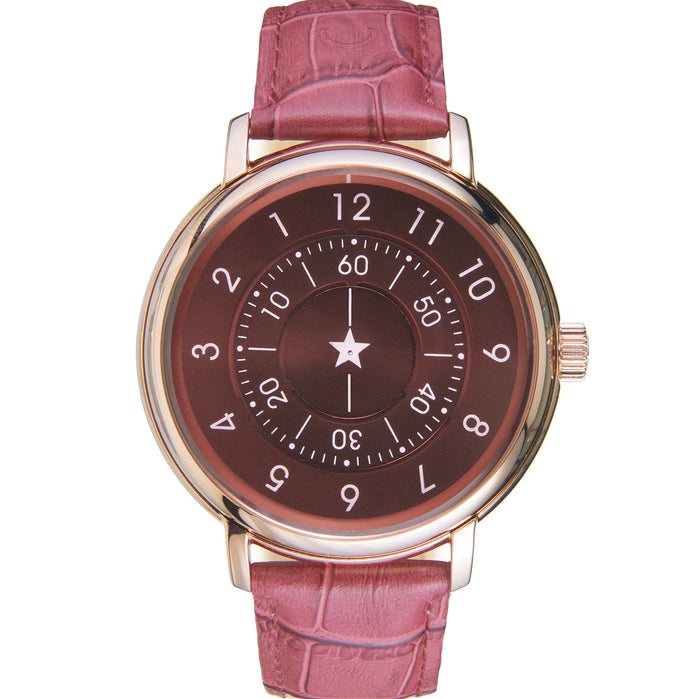 CCCP Aleksandrov Automatic Rose Gold Red angled shot picture